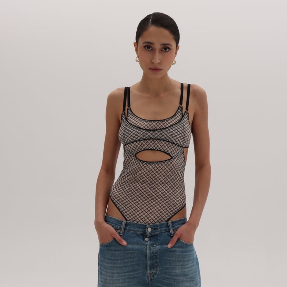 Kat Bodysuit/Lingerie by Lunatic Studio NWT